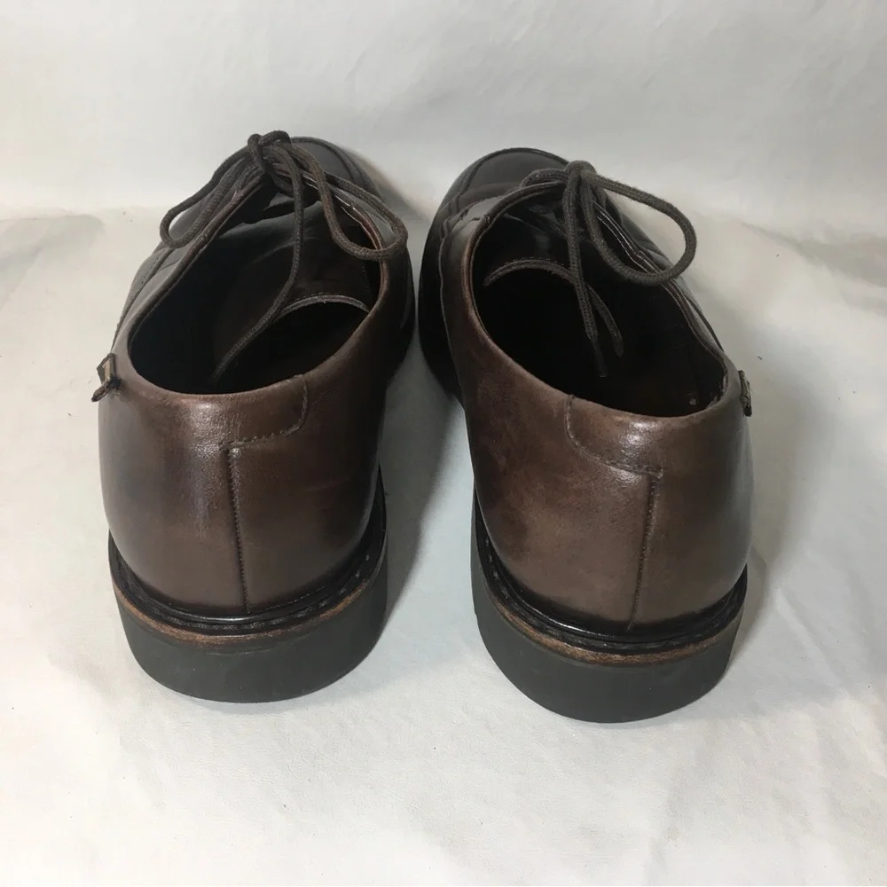 Mephisto Brown Oxford Shoes Men's Size 8 US Goodyear Welt Air Flex Leather